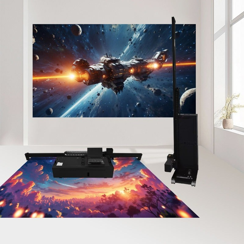 Commercial Printing And Graphics - All Purpose UV Wall Printing Machine,