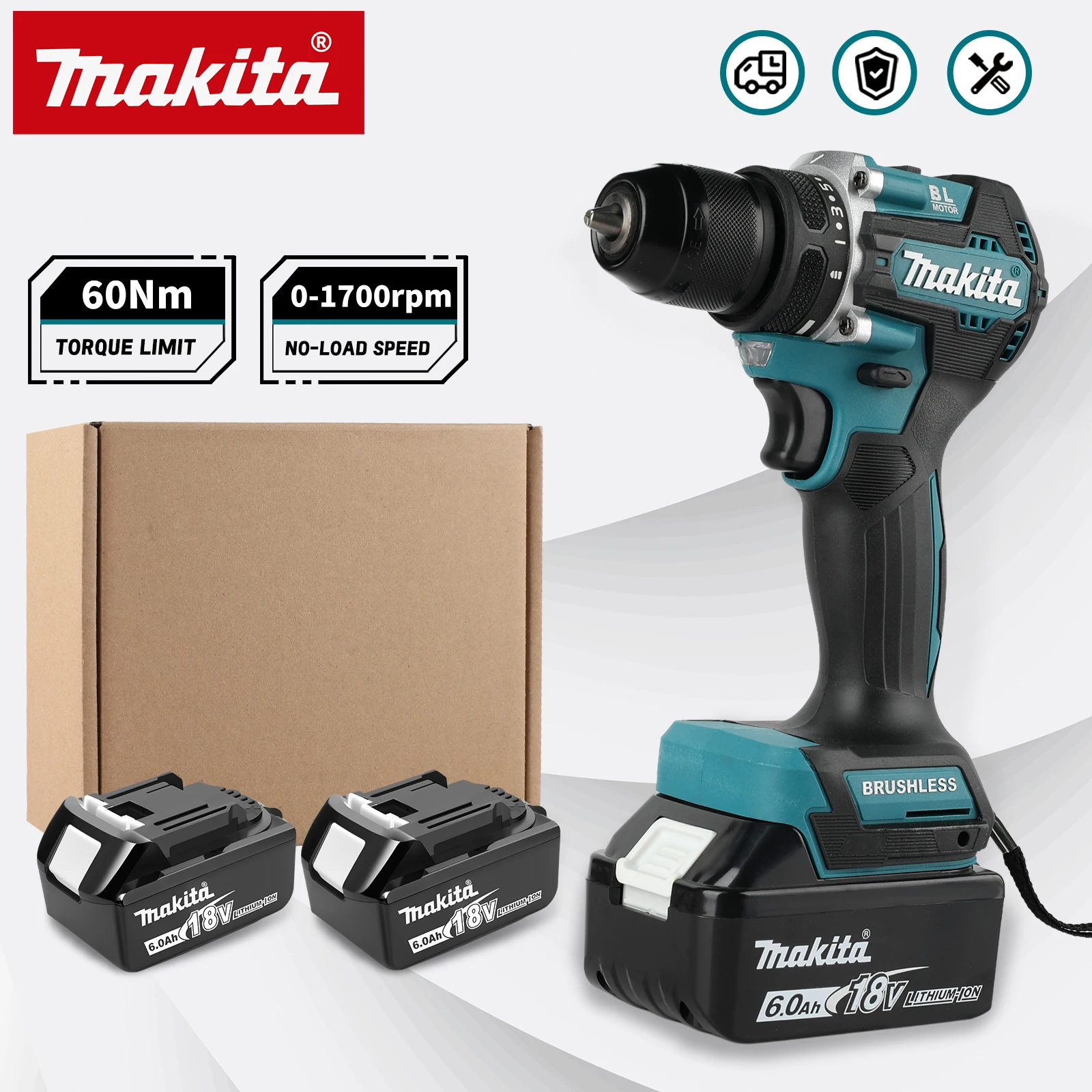 Makita DDF487 18V Lithium Dril - Makita Drill Ddf484 ulasan dan harga