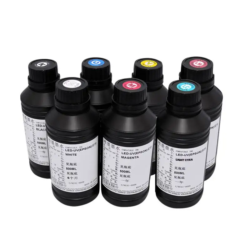 500ML Bottle LED UV Ink For Ep - Solvent Printer Ink ulasan dan harga