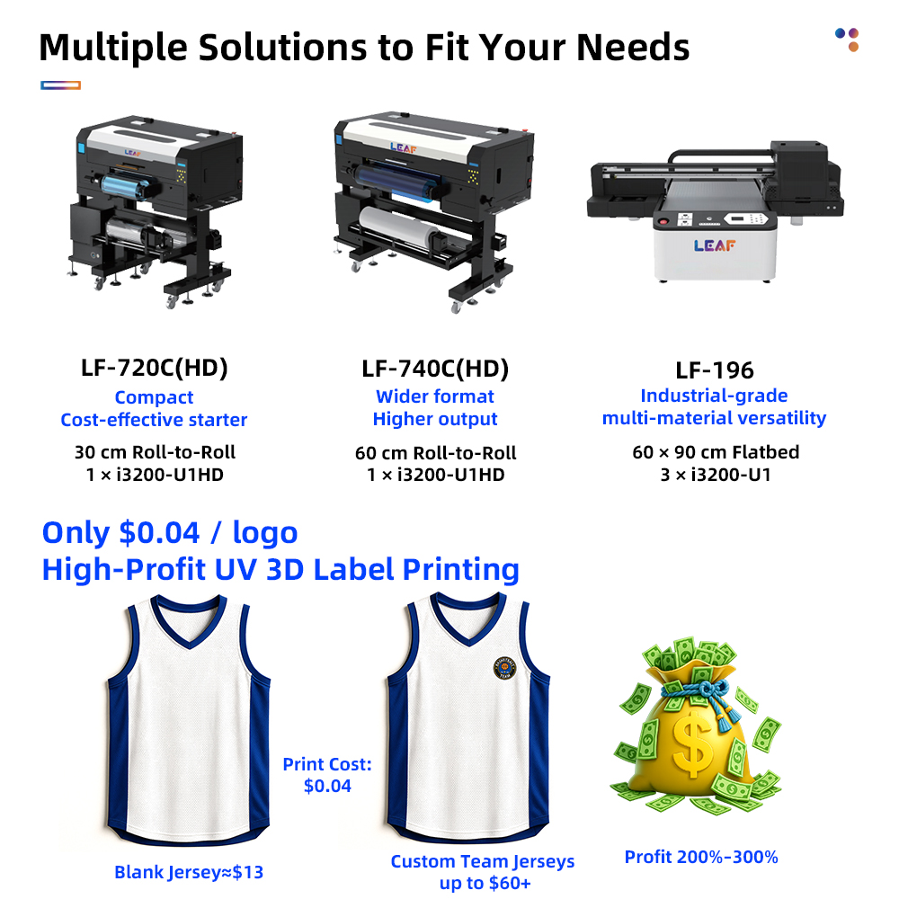 LEAF UV DTF Label Printer I320 - Dtf Printer Machine ulasan dan harga