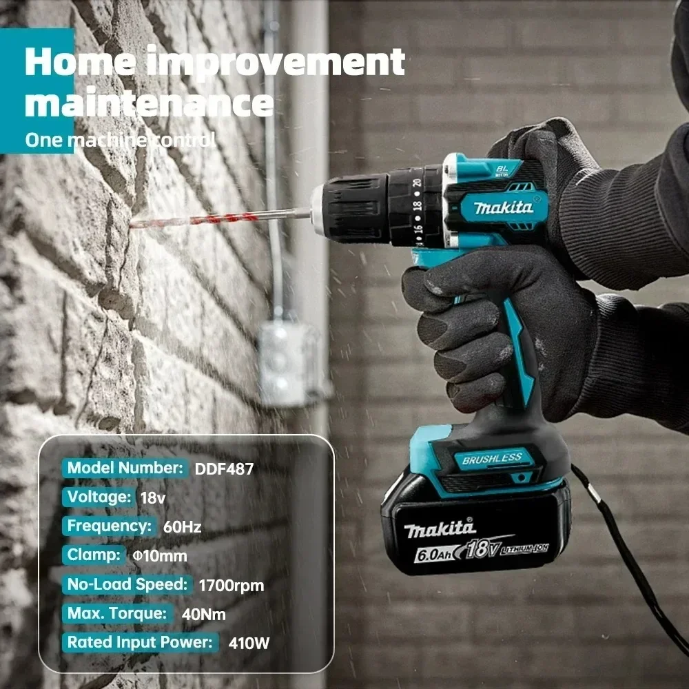 Makita 100%Original DDF487 Cor - Makita Drill Ddf484 ulasan dan harga