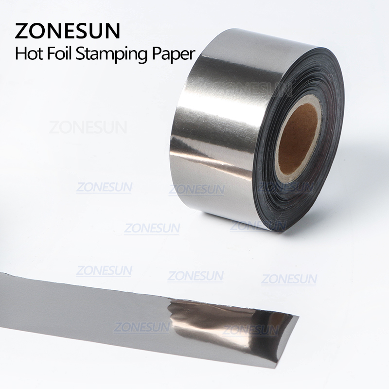 ZONESUN 3/4/5cm Gold Silver Bl - Foil Transfer Machine ulasan dan harga
